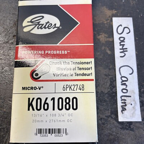 Micro-V 6-Rib Serpentine Belt