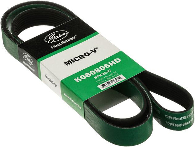 Gates FleetRunner V-Ribbed Serpentine Drive Belt