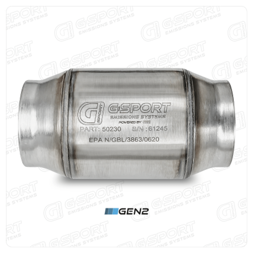 G-Sport Gen2 HO 3" 300 Cell Catalytic Converter