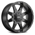 TR-12 20x9 6-Lug 12mm Offset Matte Black Wheel