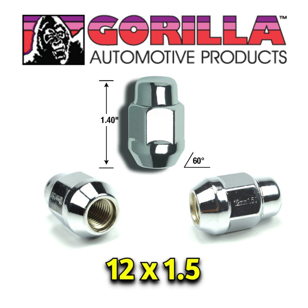 M12-1.50mm Closed-End Lug Nut