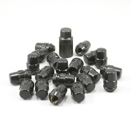 Acorn Bulge Lug Nut Wheel Lock Set