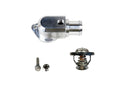 Black Billet Thermostat Housing with Thermostat