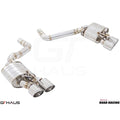 Roar Racing GTS Exhaust System w/ 102mm Round Split Tips