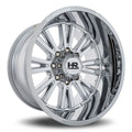 24x12 Chrome Multi-Spoke Wheel