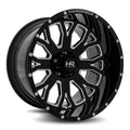 24x12 Chrome Multi-Spoke Wheel