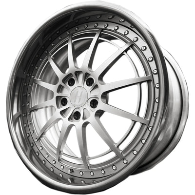 Hokkaido 18x8.5 +22 Classic Silver Multi-Spoke Wheel