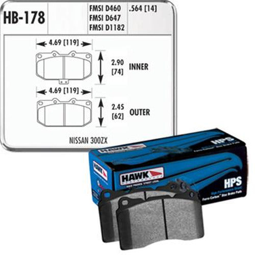 HPS Front Brake Pads