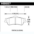 Ceramic Front Brake Pads