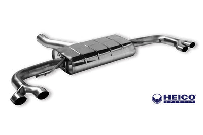 Quad Tailpipe Sport Exhaust System w/ Flap Control