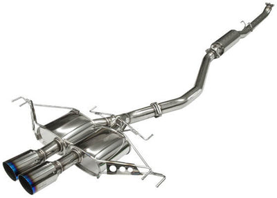 Legamax Premium Cat-Back Exhaust w/ Burnt Titanium Tips