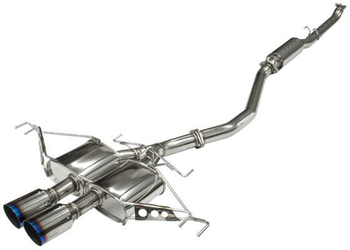 Legamax Premium Cat-Back Exhaust w/ Burnt Titanium Tips