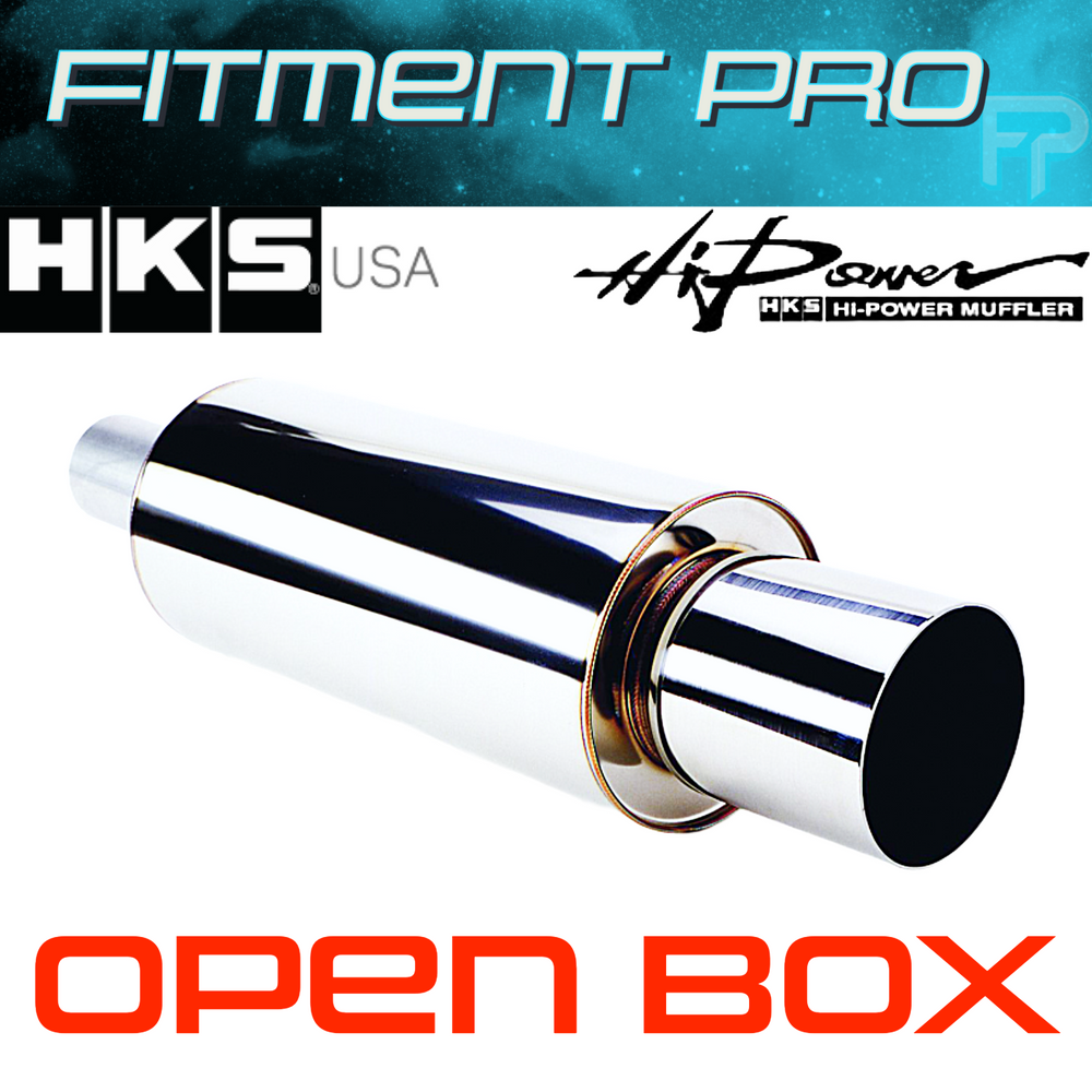 Hi-Power Muffler: 130mm Shell, 96mm Tip, 60mm Piping