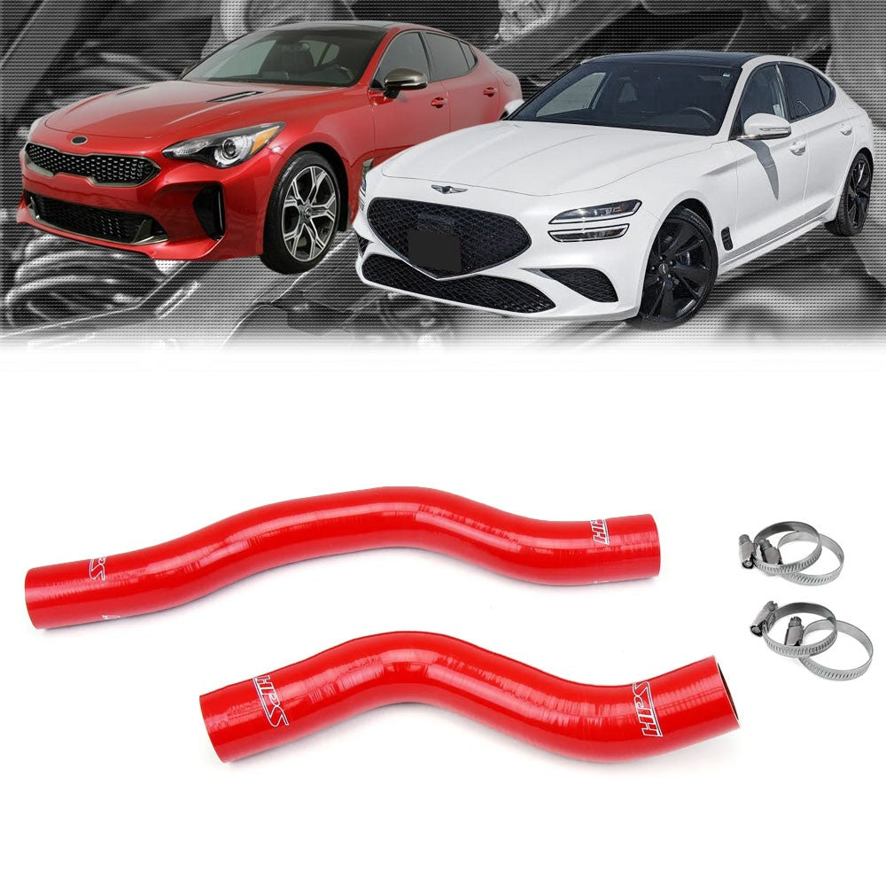 Silicone Radiator Hose Kit, Red