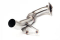 3-Inch Mandrel Bent Stainless Steel Downpipe w/ Cat