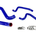 Silicone Radiator and Heater Coolant Hose Kit Blue
