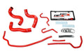 8-Piece Red Silicone Radiator Hose Kit