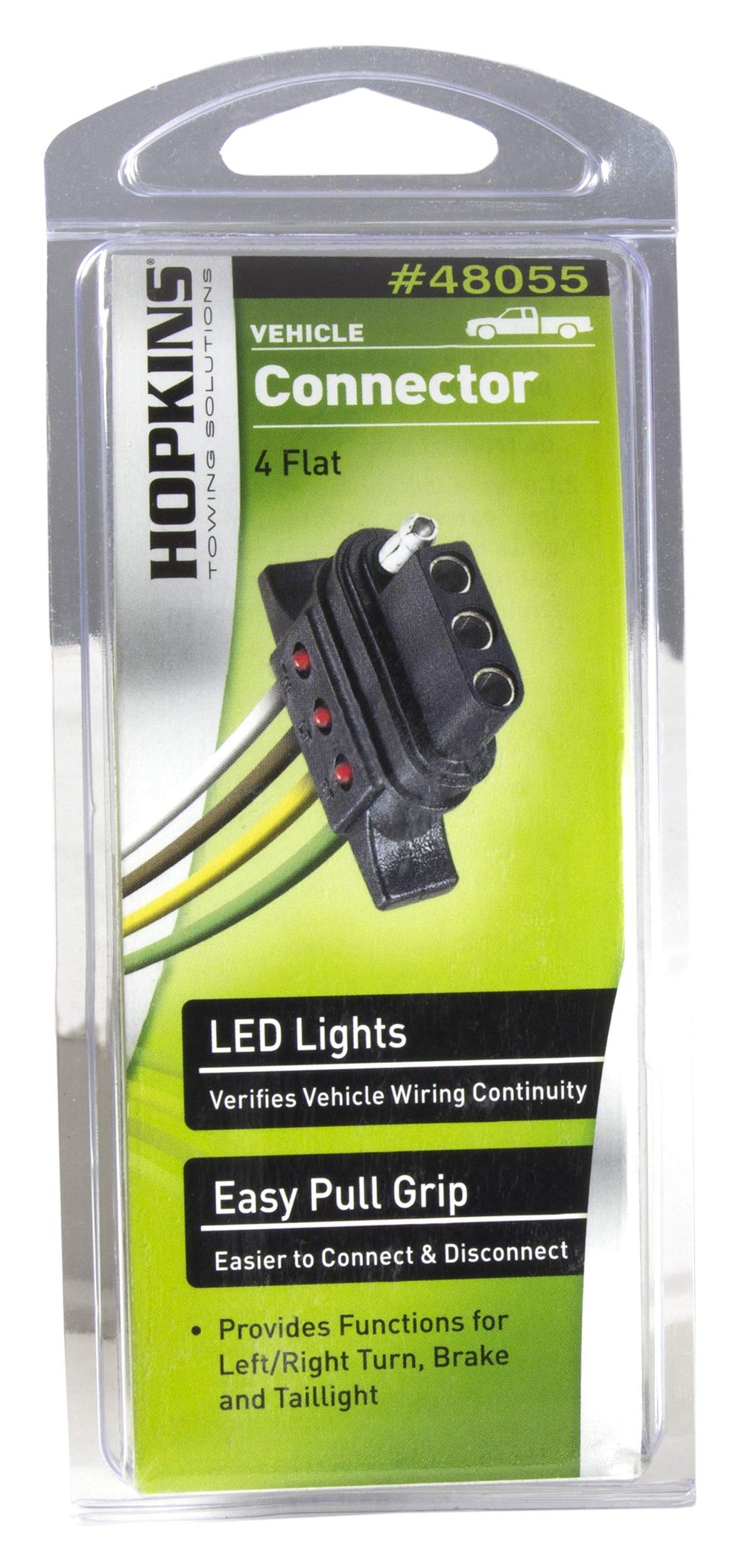 4-Wire Flat Vehicle-Side Connector