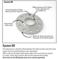 DR Series 15mm Wheel Spacer