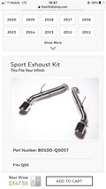 T-304 Stainless Steel Cat-Back Exhaust System