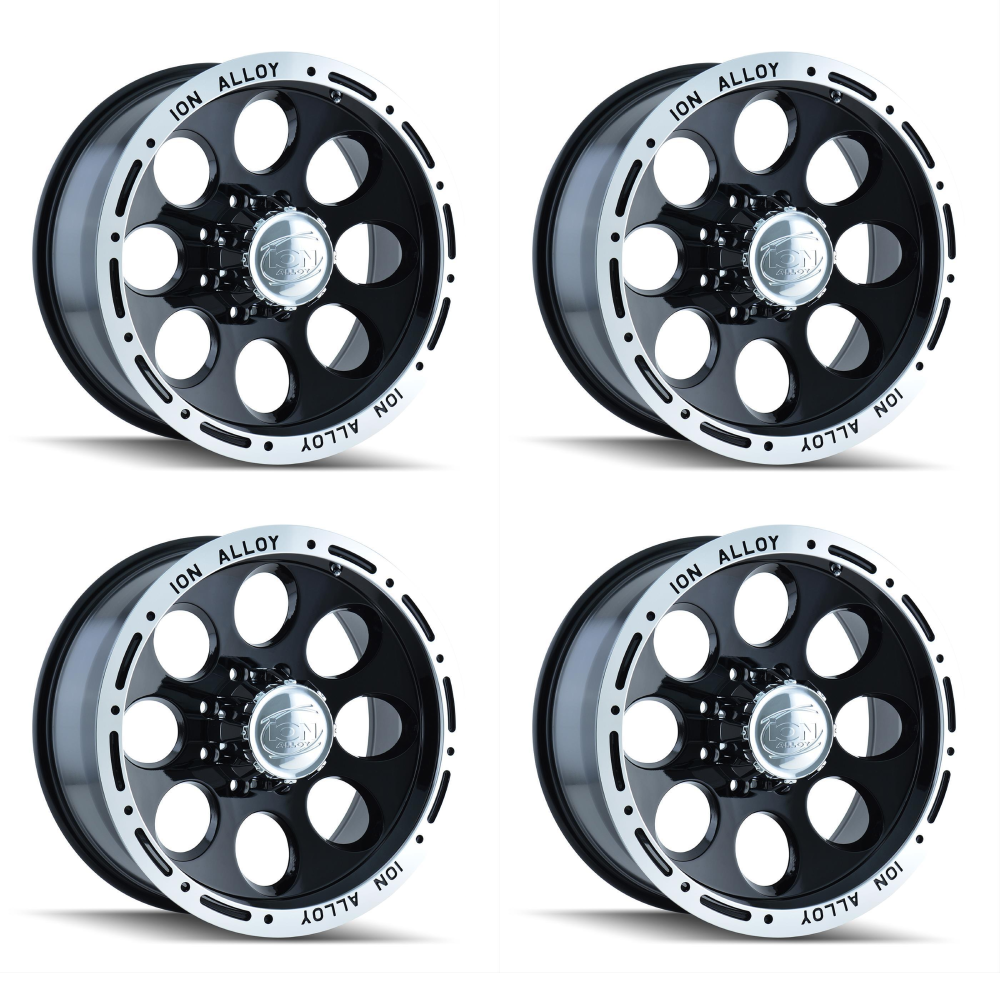 17x9 0mm Offset 5x114.3 Gloss Black Wheel