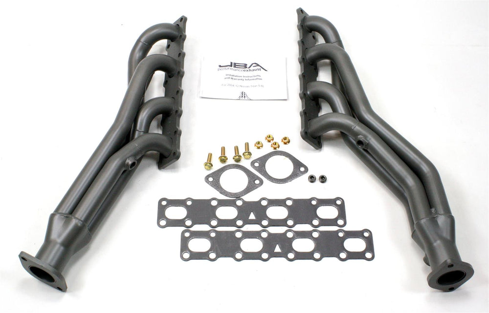 Silver Ceramic Coated Long Tube Headers