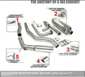 JBA Cat-Back Exhaust System 5.7L Dual Rear Exit