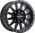 MR304 Double Standard 17-Inch Matte Black Wheel