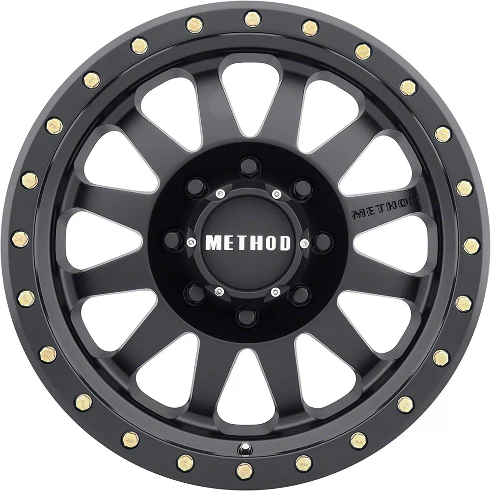MR304 Double Standard 17-Inch Matte Black Wheel
