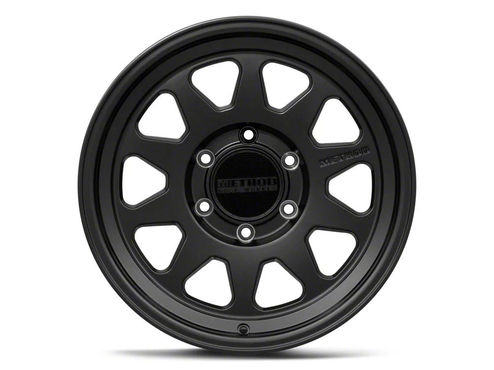 MR316 17x8.5 0mm Offset Matte Black Wheel