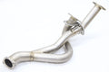 Dual 70mm to Single 80mm Exhaust Pipe Transition