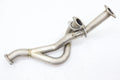 Dual 70mm to Single 80mm Exhaust Pipe Transition