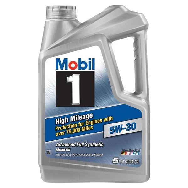 High Mileage 5W-30 Full-Synthetic Motor Oil