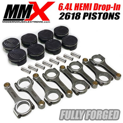 6.4L 392 HEMI Forged 2618 Drop-In Piston Set