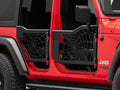 Tubular Spyder Web Doors