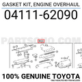 Engine Overhaul Gasket Set