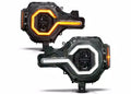ANZO Z-SERIES BLACK FULL LED PROJECTOR HEADLIGHTS 111639X