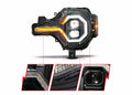ANZO Z-SERIES BLACK FULL LED PROJECTOR HEADLIGHTS 111639X