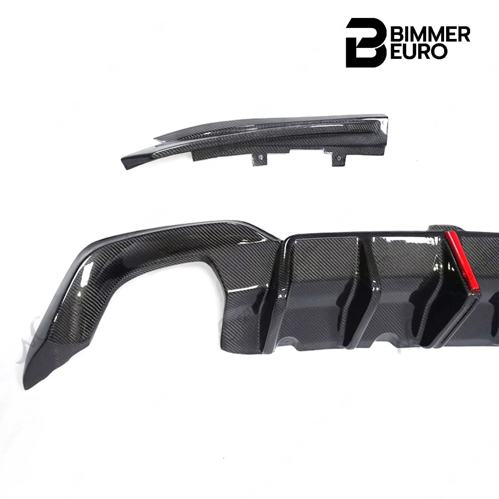 DTM Style 3 Piece Carbon Fiber Rear Diffuser