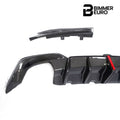 DTM Style 3 Piece Carbon Fiber Rear Diffuser