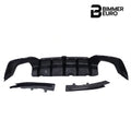 DTM Style 3 Piece Carbon Fiber Rear Diffuser