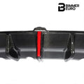DTM Style 3 Piece Carbon Fiber Rear Diffuser