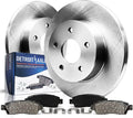 Rear Disc Rotors and Ceramic Brake Pads Kit
