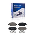 Rear Disc Rotors and Ceramic Brake Pads Kit