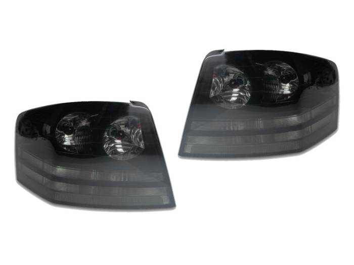 Tail Light, Black/Smoke