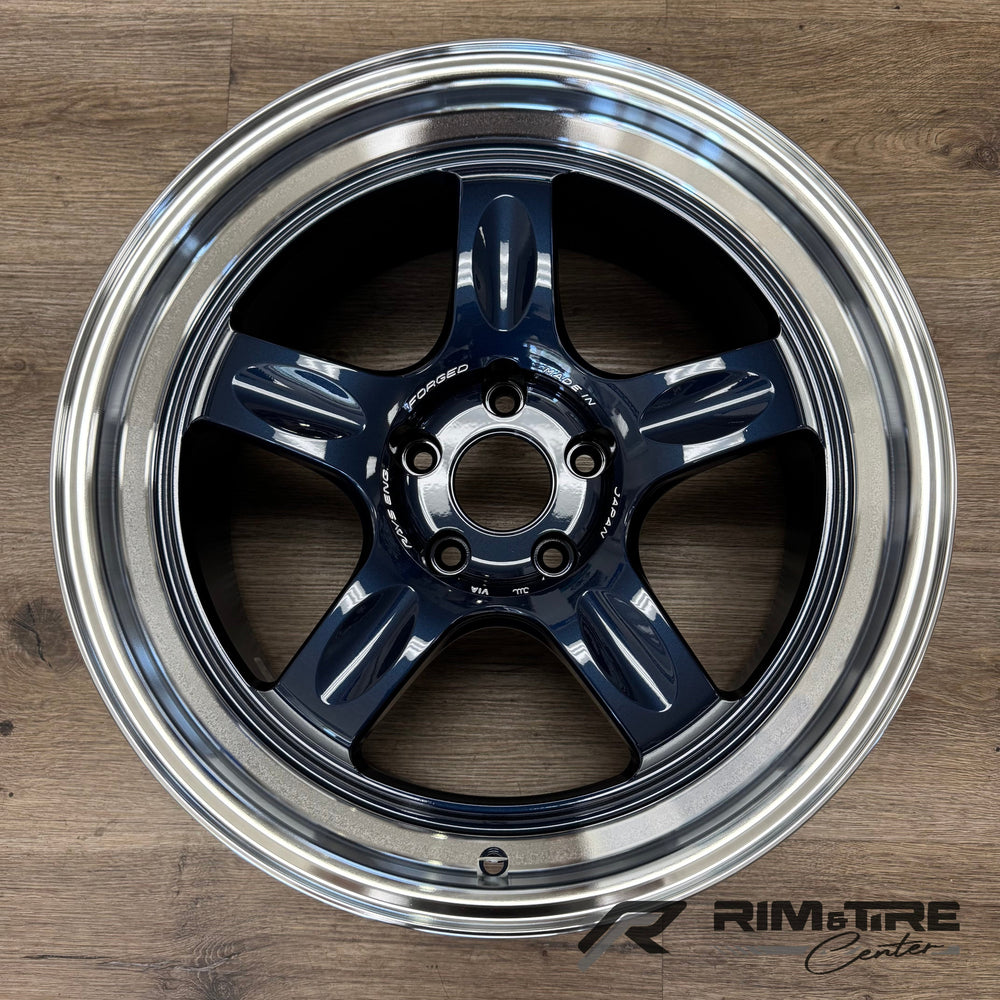 21C 18x9.5 +20mm 5x114.3 MAG BLUE / RIM DC Forged Wheel