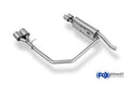 Cat-Back Exhaust System w/ 55mm Pipe, 100mm Tailpipes
