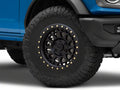 17x9 0mm Offset 6x135 Matte Black with Brass Bolts Wheel