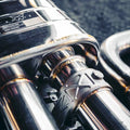 Valvetronic Axle-Back Exhaust with 80mm Single Wall Tips