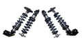 Single Adjustable Coilover Kit, Front and Rear